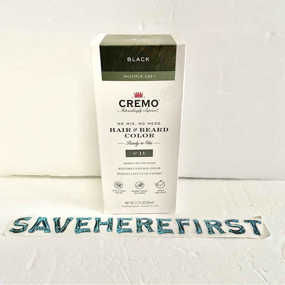 #11- Black and White Hair Care Grooming Product by